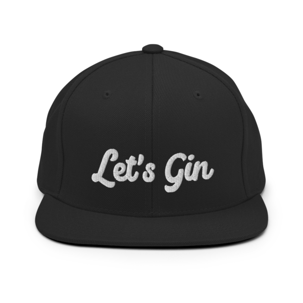 Let’s Gin Snapback Hat - Image 2