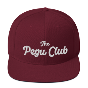 The Pegu Club Snapback Hat